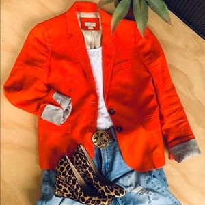 JCrew Linen Blazer